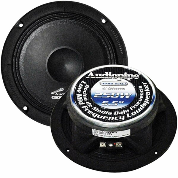 Audiopipe 6.5 in. 250W Max Flat Loud Speaker AU599725
